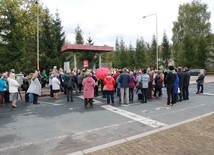 Zawidów z różańcem na granicy