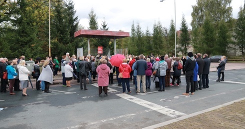 Zawidów z różańcem na granicy