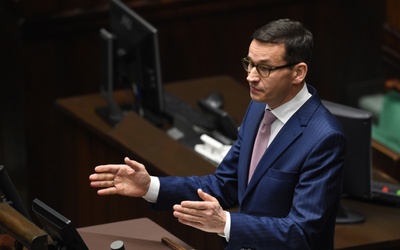 Morawiecki: W przyszłym roku wydatki na cele społeczne sięgną 75 mld zł 