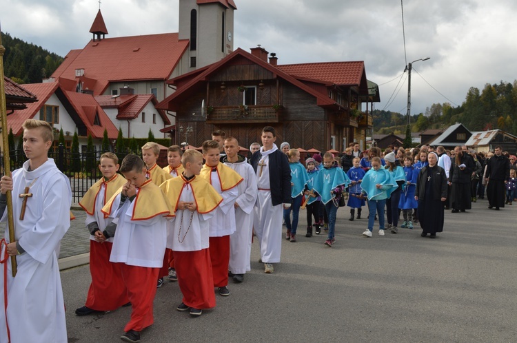 Muszyna-Folwark - Różaniec do Granic