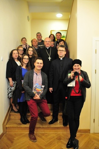Spotkanie dziennikarzy z arcybiskupem