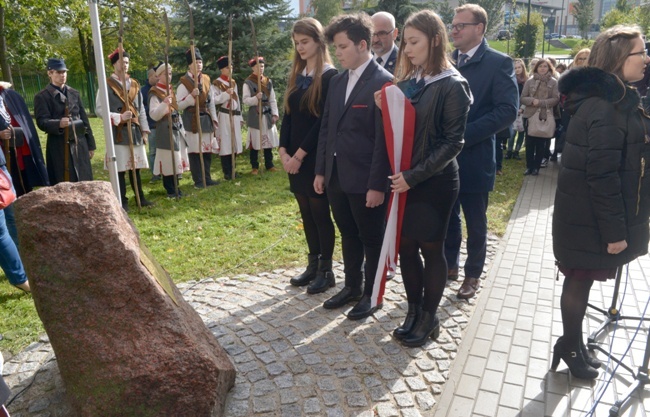 Kamień upamiętnienia powstańców styczniowych