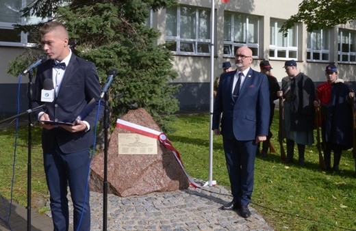 Kamień upamiętnienia powstańców styczniowych