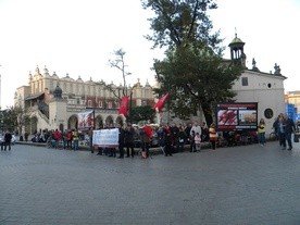 Różaniec na Rynku Głównym