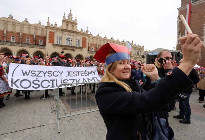 65. Lekcja Śpiewania "Wszyscy jesteśmy Kościuszkami"