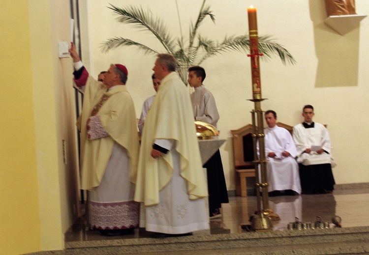 Poświęcenie kościoła w Lisowie 