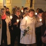 Poświęcenie figury MB Fatimskiej u św. Marii Magdaleny w Cieszynie