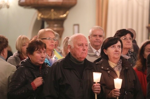 Poświęcenie figury MB Fatimskiej u św. Marii Magdaleny w Cieszynie