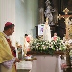 Poświęcenie figury MB Fatimskiej u św. Marii Magdaleny w Cieszynie