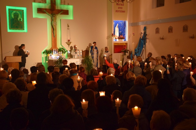 Nabożeństwo fatimskie na Sójczym Wzgórzu