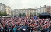 Finał Roku Kościuszki na krakowskim Rynku Głównym