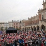 Finał Roku Kościuszki na krakowskim Rynku Głównym