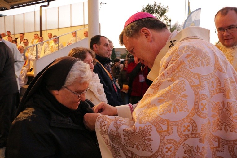 Dojście i Msza św. w Trzebnicy
