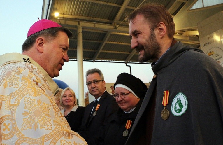 Dojście i Msza św. w Trzebnicy