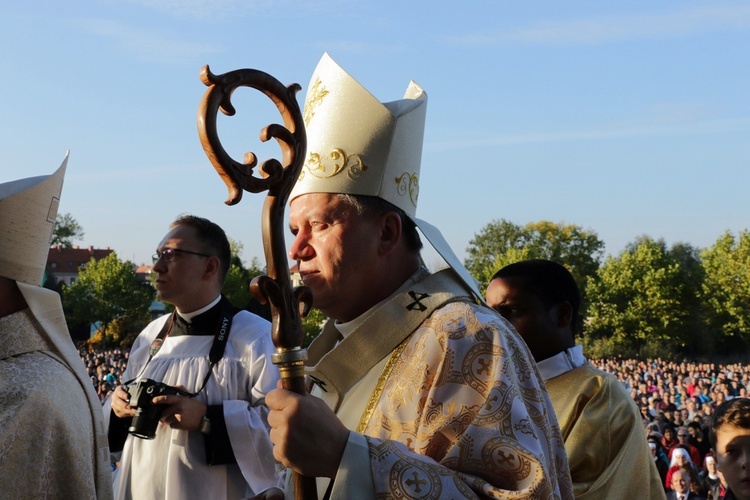 Dojście i Msza św. w Trzebnicy