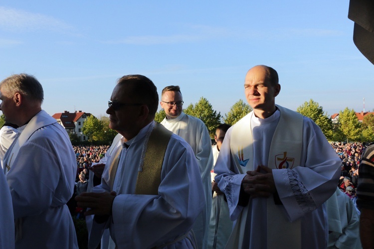 Dojście i Msza św. w Trzebnicy