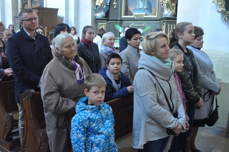 Święci Jan Paweł II i Maksymilian Kolbe w Muszynie