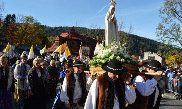 Matka Boska Fatimska na Krupówkach 