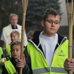 Procesja różańcowa do Jana Pawła II