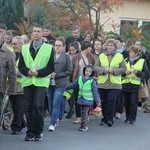 Procesja różańcowa do Jana Pawła II