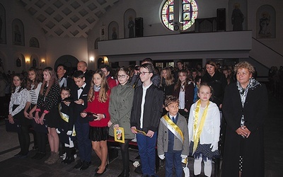 ◄	Eucharystia w kościele Opatrzności Bożej.