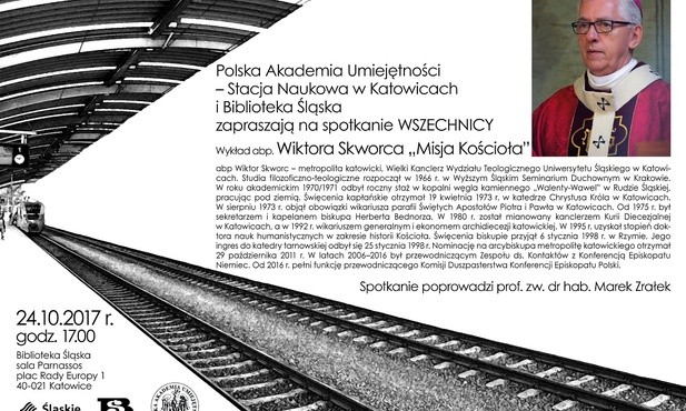 Wykład abp. Wiktora Skworca "Misja Kościoła", Katowice, 24 października
