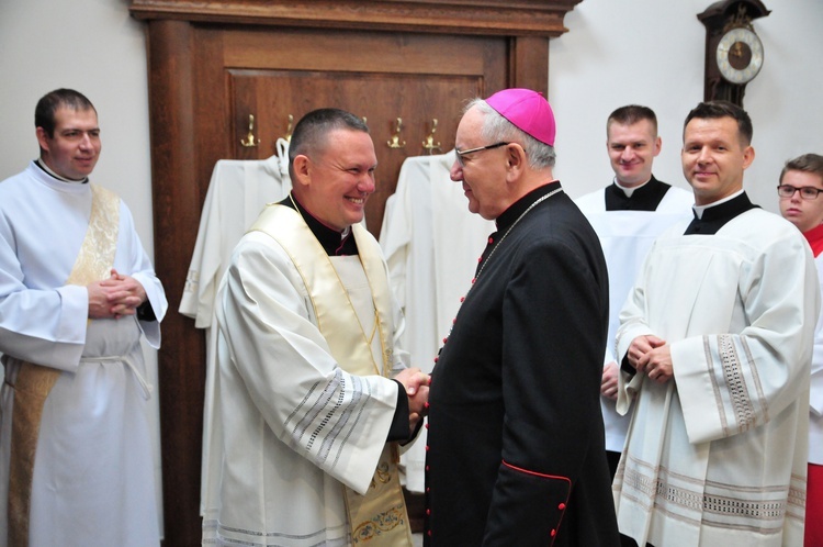 Poświęcenie nowego koscioła w Chełmie