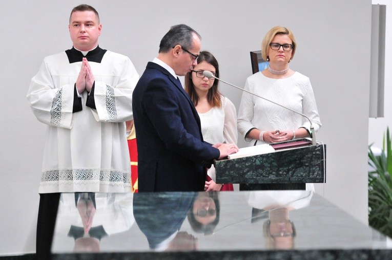 Poświęcenie nowego koscioła w Chełmie