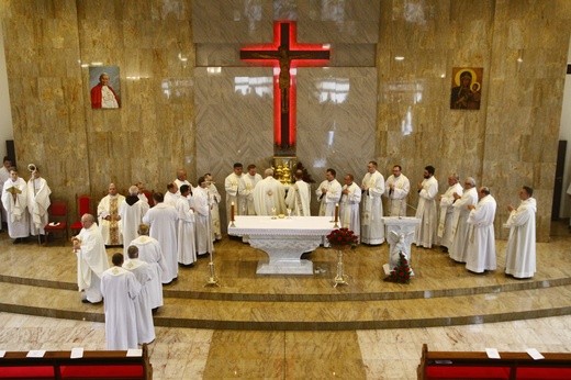 Poświęcenie kościoła w Kośmidrach