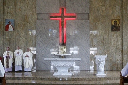 Poświęcenie kościoła w Kośmidrach