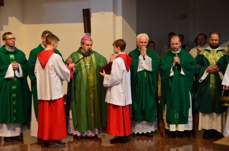 Poświęcenie kościoła w Gorzycach