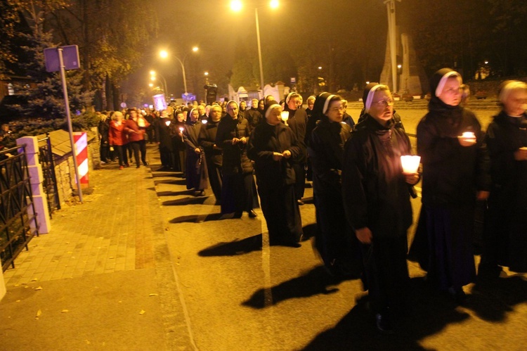 Procesja różańcowa w Tarnowie
