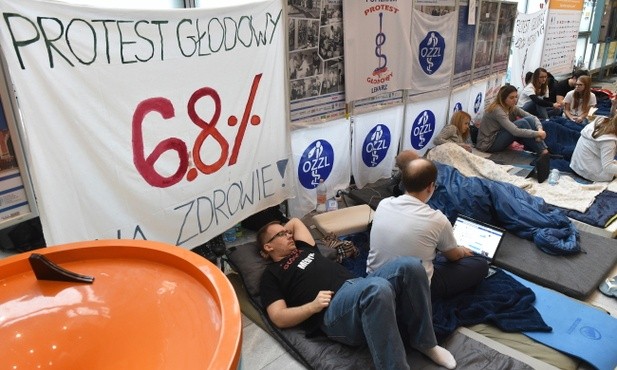Rezydenci zaprezentowali swój własny, obywatelski projekt zmian w służbie zdrowia