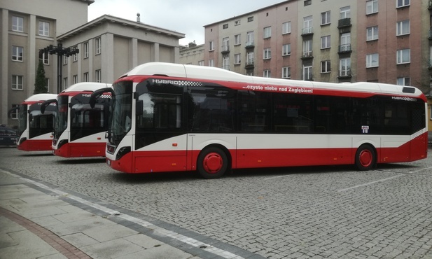 Autobusy hybrydowe w Sosnowcu 