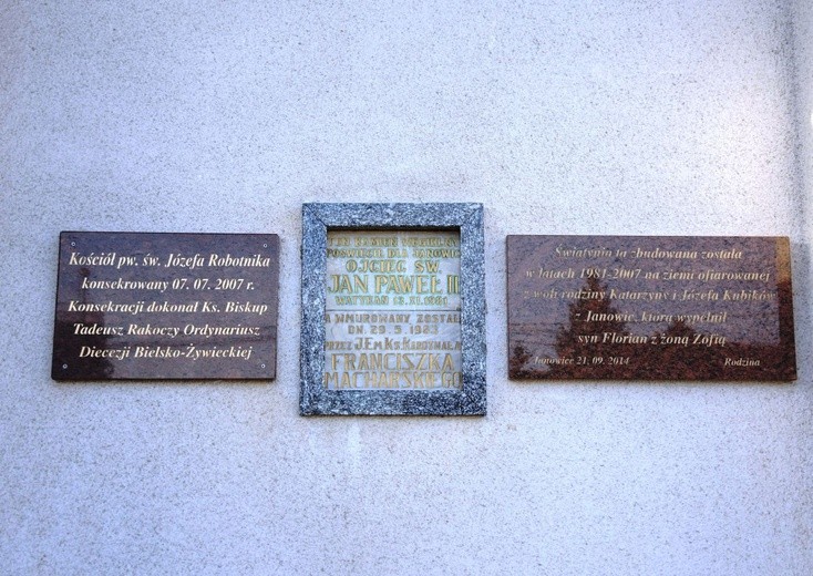 W parafii św. Józefa Robotnika w Janowicach