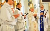 Puławy z relikwiami św. Jana Pawła II. Wprowadził je osobisty sekretarz świętego papieża 