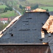 Wichura uszkodziła dach bazyliki