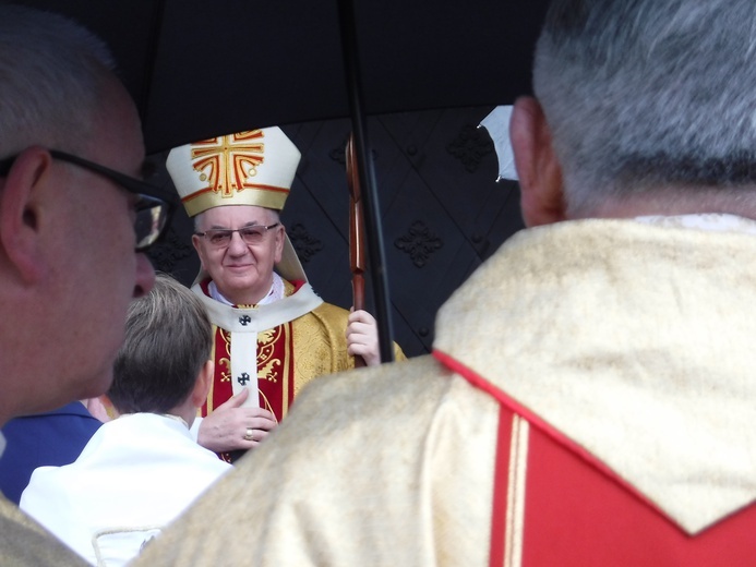 Poświęcenie kościoła Ducha św. w Bochotnicy