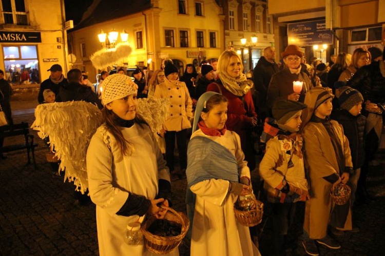 ​"Marsz świętych ze Świętymi" w Świebodzinie