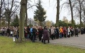 Nabożeństwo na cmentarzu Centralnym w Gliwicach