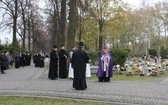 Nabożeństwo na cmentarzu Centralnym w Gliwicach