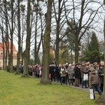 Nabożeństwo na cmentarzu Centralnym w Gliwicach