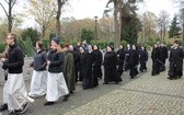 Nabożeństwo na cmentarzu Centralnym w Gliwicach