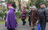 Nabożeństwo na cmentarzu Centralnym w Gliwicach