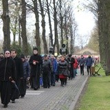 Nabożeństwo na cmentarzu Centralnym w Gliwicach