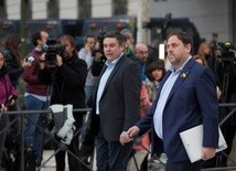 Członkowie katalońskich władz przed sądem w Madrycie
