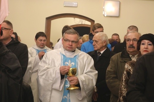 Poświęcenie kaplicy cmentarnej w Wieprzu
