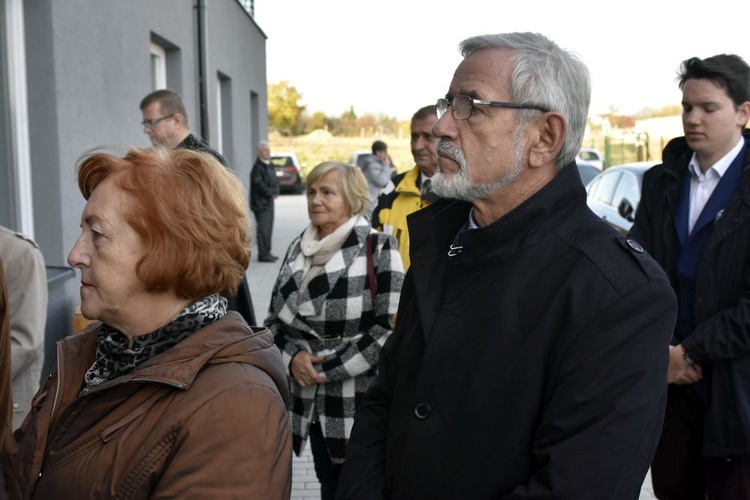 Poświęcenie domu pomocy dla bezdomnych kobiet