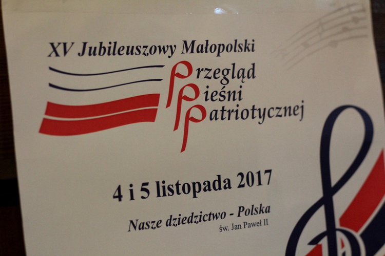 XV Małopolski Przegląd Pieśni Patriotycznej