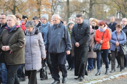 32. Droga Krzyżowa za zmarłych - w byłym KL Auschwitz-Birkenau - 2017